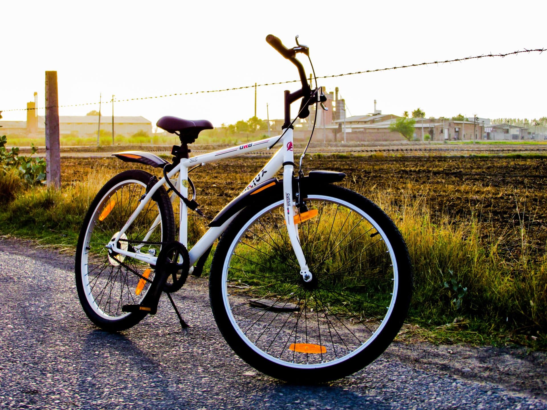 Bicycle on road representing a personal injury claim