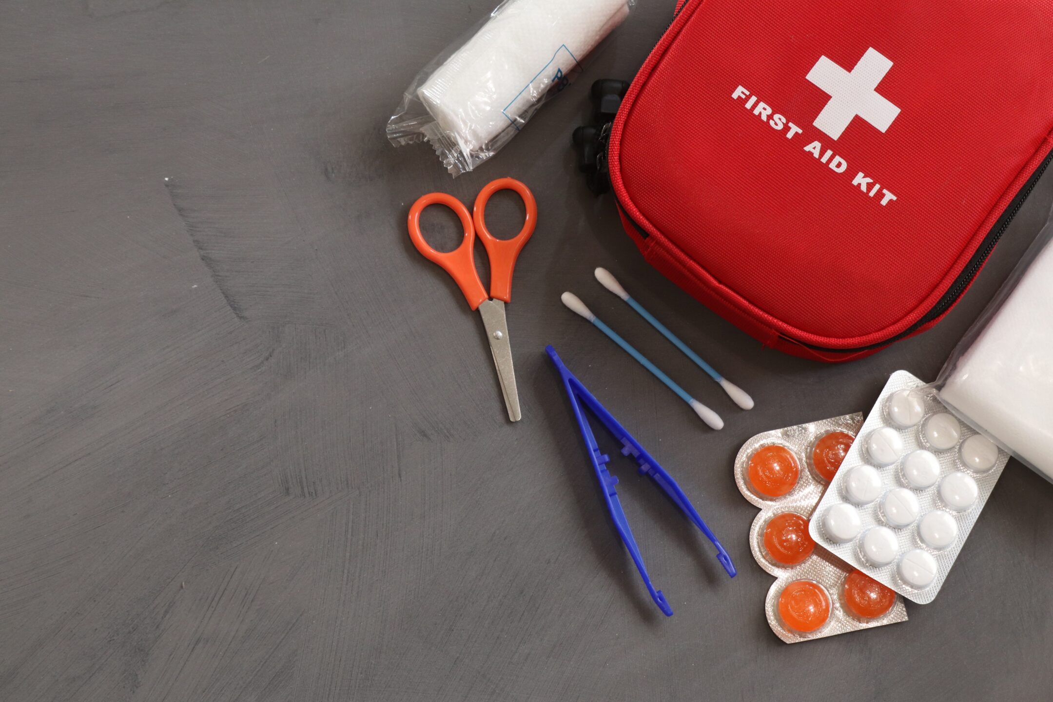 First aid kit representing joint and several liability in a personal injury claim
