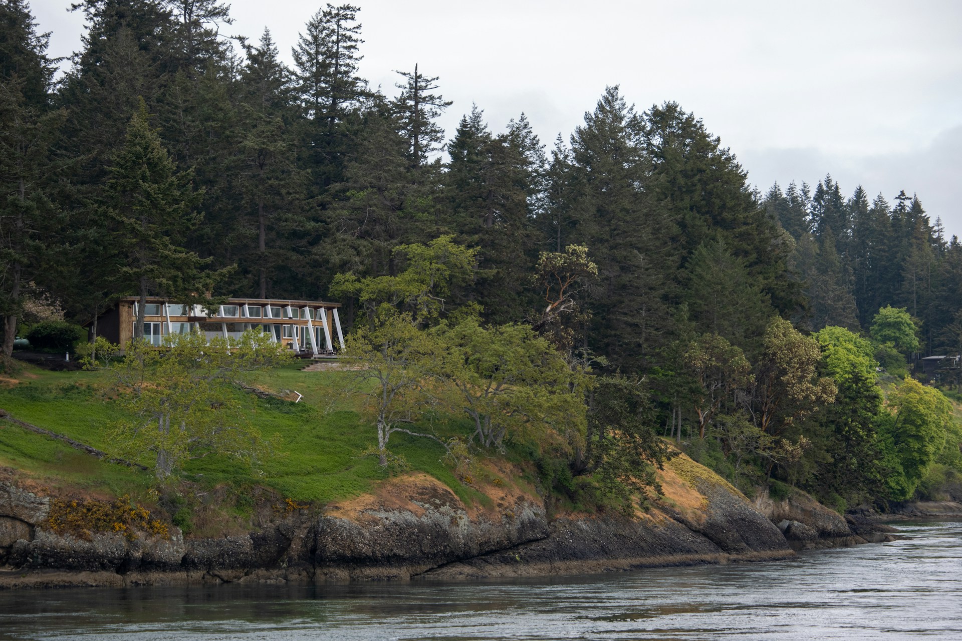 a house on the shores of british columbia