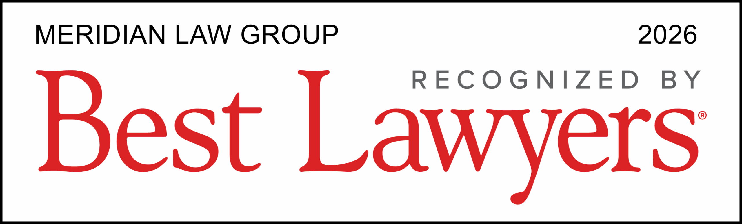 Best Lawyer Badge for E. Craig Watson